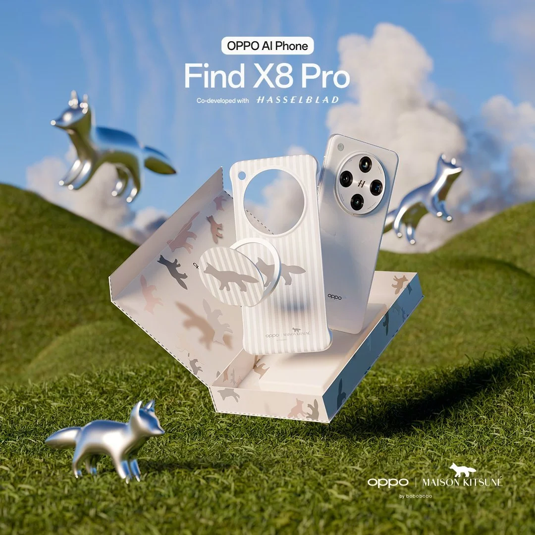 Tech Just Got Foxy: OPPO x Maison Kitsuné's Limited-Edition Phone
